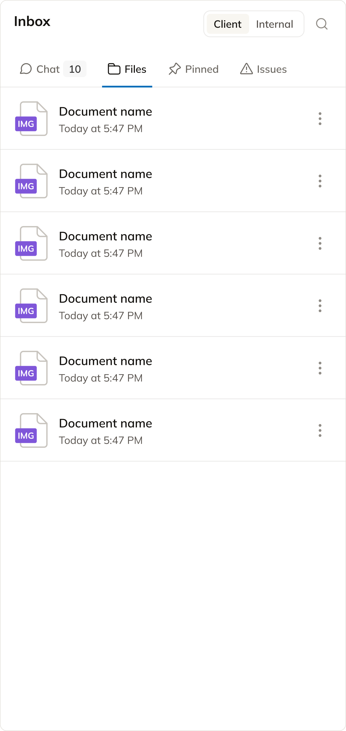 Inbox state 4